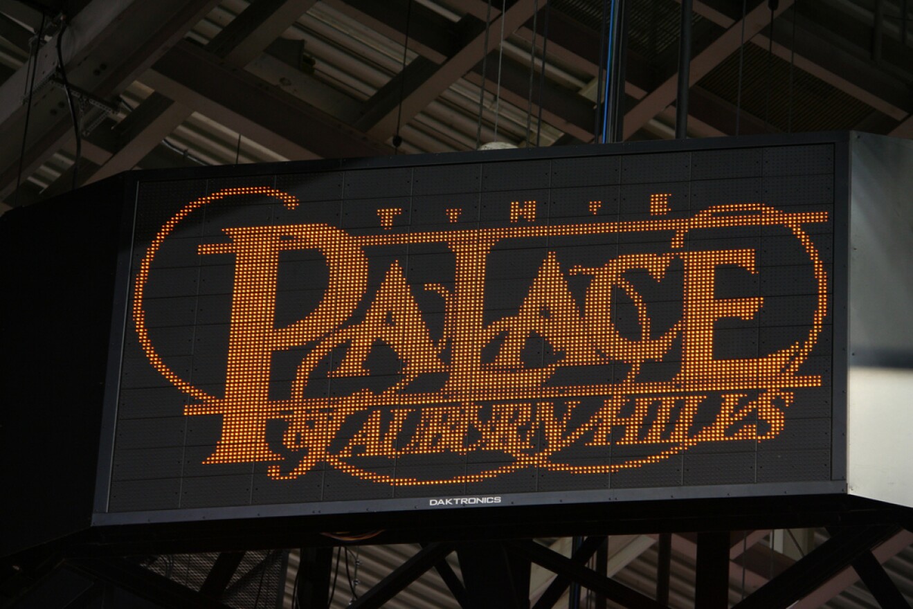 The former home of the Detroit Pistons will be demolished this fall to make way for a mixed-use office park. 